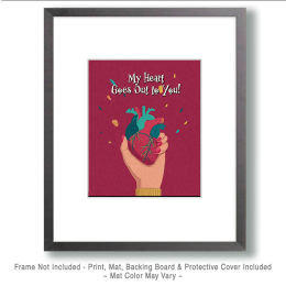 My Heart Goes Out to You Art