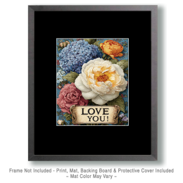 Vintage Floral Art