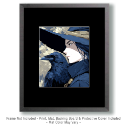 Storm Sitting on Juniper's Arm Art