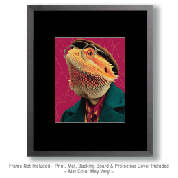 Henry - The Bearded Dragon Art