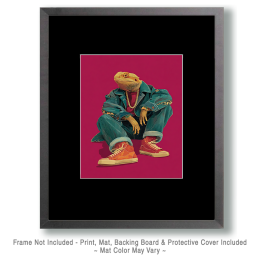 Spike - The Bearded Dragon Art