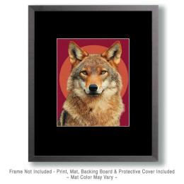 Wolf Portrait Art