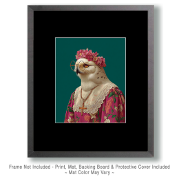 Josephina the Snowy Owl Art