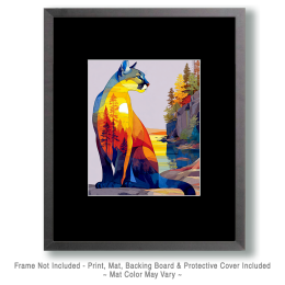 Pop Art Mountain Lion Shoreside Art