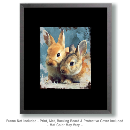 Rabbit Couple Art