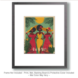 On Y Va'! Wine Art