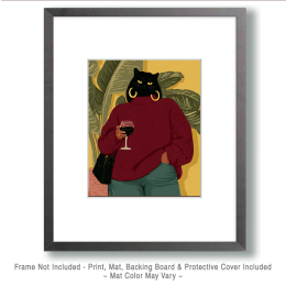 Cat Tired of Waiting Art