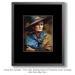 Witch Ivy Thornwick Portrait Art