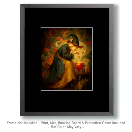 Witch Mary Willowbane Cooking Up Another Love Potion Art