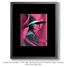Pink Witch Chic Art
