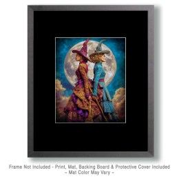 Witches Full Moon Duel Art