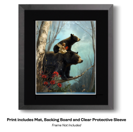 Fairy Riding Bear Cub