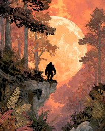 Bigfoot Moonrise