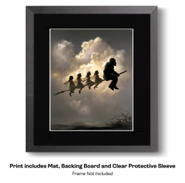 Bigfoot taking fairies for a ride