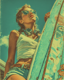 Surf & Surfing - Grem Checking the Waves