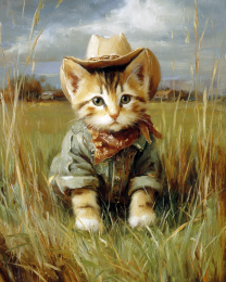 Young Cowgirl Kitty