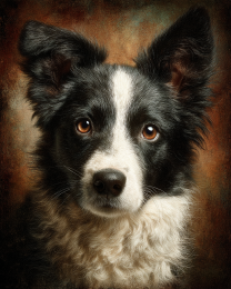 Border Collie Portrait