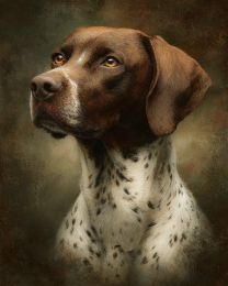 German Shorthaired Pointer Portrait