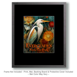 Orange Everglades Still-Life Art