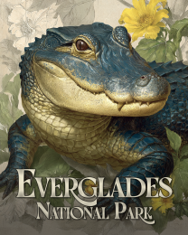 Everglades National Park Aligator Portrait