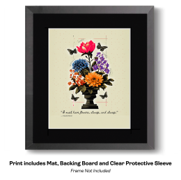 For the Love of Florals - Quoted by Claude Monet