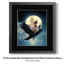 Fairy and Mouse Raven Riders