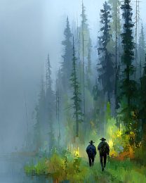 Hiking Up to the High Country