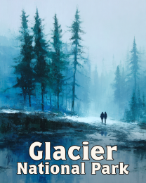 Glacier National Park - Long Winter Hike