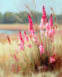 Early Morning Burst of Pink