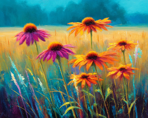 Brilliant Wildflower Daisies