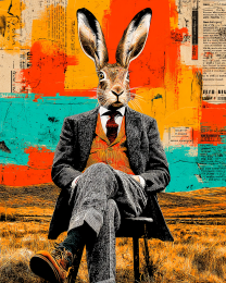 The Jackrabbit Interview - Pop Surrealism Lowbrow Art Print