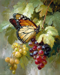 Vintage Monarch Butterfly