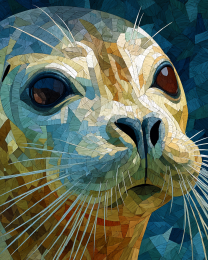 Stylized Seal Face