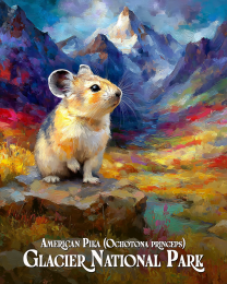 Glacier National Park - Cute Pika on the Alert