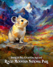 Rocky Mountain National Park - Cute Pika on the Alert