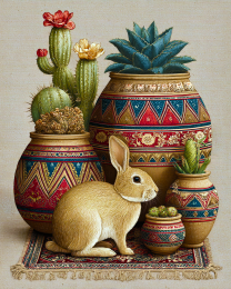 Southwest Rabbit Still-Life