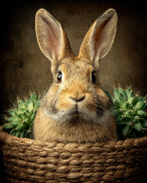 Bunny in a Basket