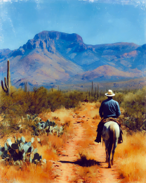 Heading to the Superstition Mountains