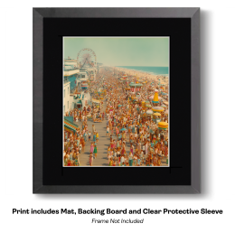 Vintage Beach Boardwalk