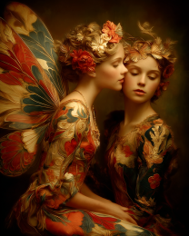 Fairy in Love With a Muggle Art Print