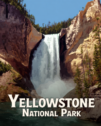 Yellowstone National Park Lower Falls