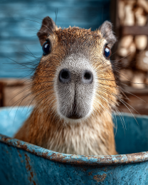 Surprised Capybara