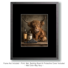 Higland Cow Still-Life Art