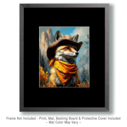 Fox Scout in the High Country Art