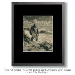 Bigfoot Surfer Dude Circa 1972 Art