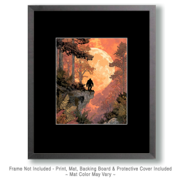 Bigfoot Moonrise Art