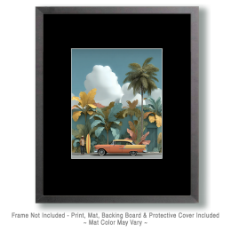 Surfer Ready to Head to the Beach Art