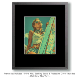 Surf & Surfing - Grem Checking the Waves Art