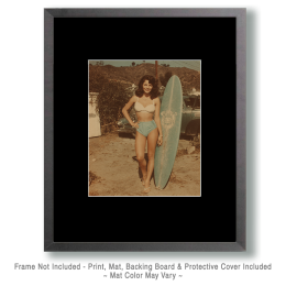Surfing & Surfers - 50's Beach Bunnie Art