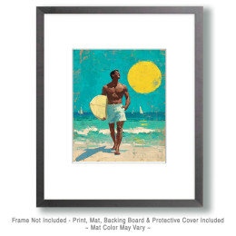 Vintage Surfer Art